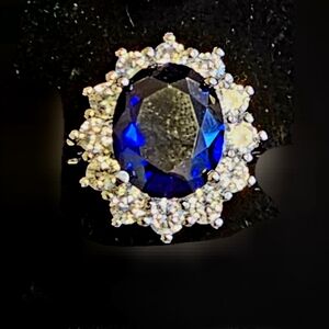 Beautiful 925 SS Plated  Sterling Silver Ring